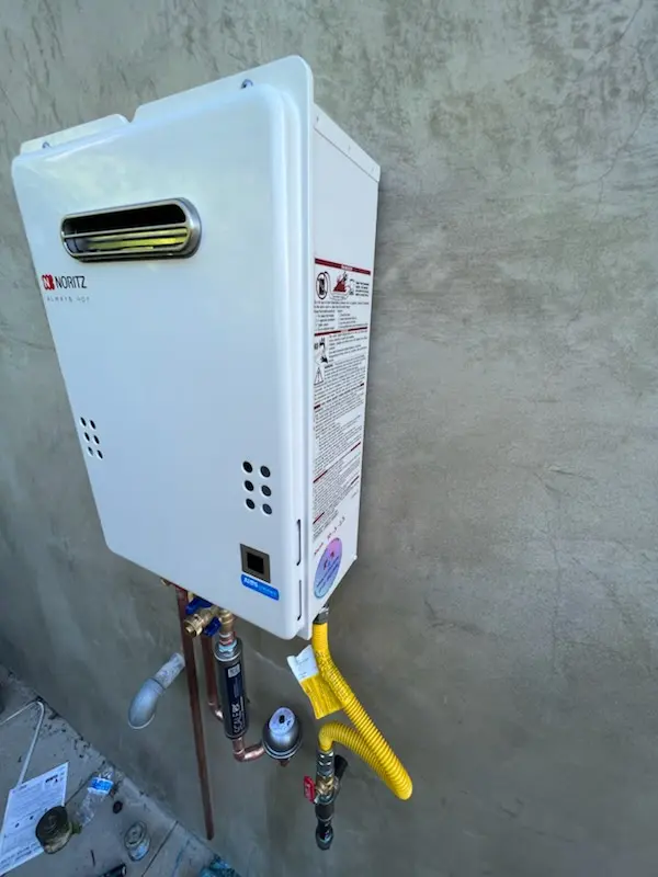 Tankless water heater installation for Herman homes
